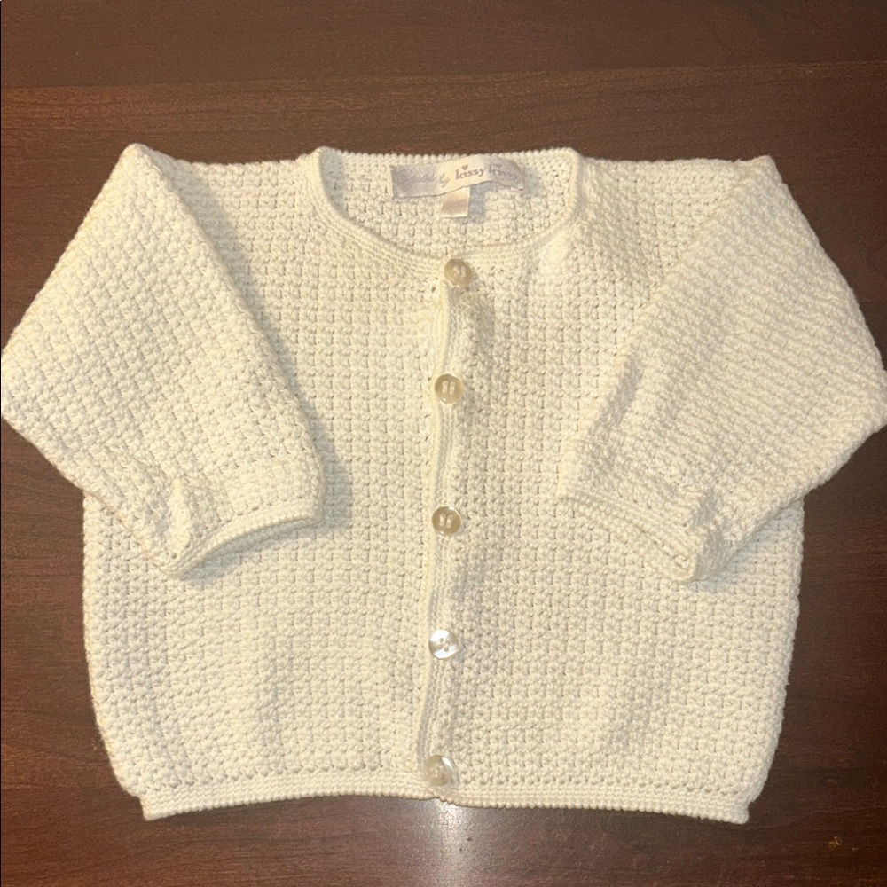 Kissy Kissy white Knit Cardigan